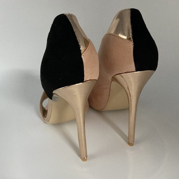 FSJ Women Sexy Peep Toe Cutout Pumps Sandals D'Ors - Picture 6 of 12